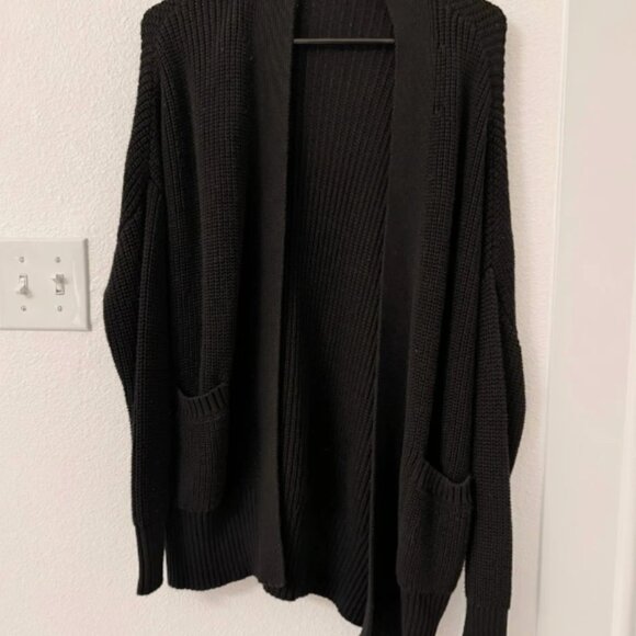 Topshop Black Cardigan Unisize S-L - Picture 6 of 8